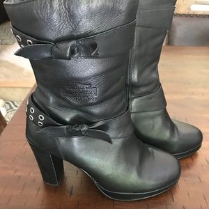 Harley-Davidson Women's Estelle Black Boot 4” heel